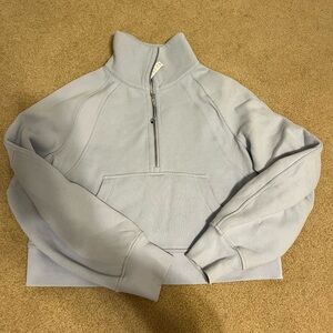 light blue lululemon scuba jacket size XS/Small